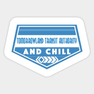 TTA and Chill Sticker